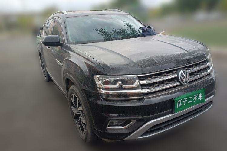 Used Volkswagen Teramont 2020 Revised Version 380TSI Four-Wheel Drive Luxury Edition Front Right 45 Deg