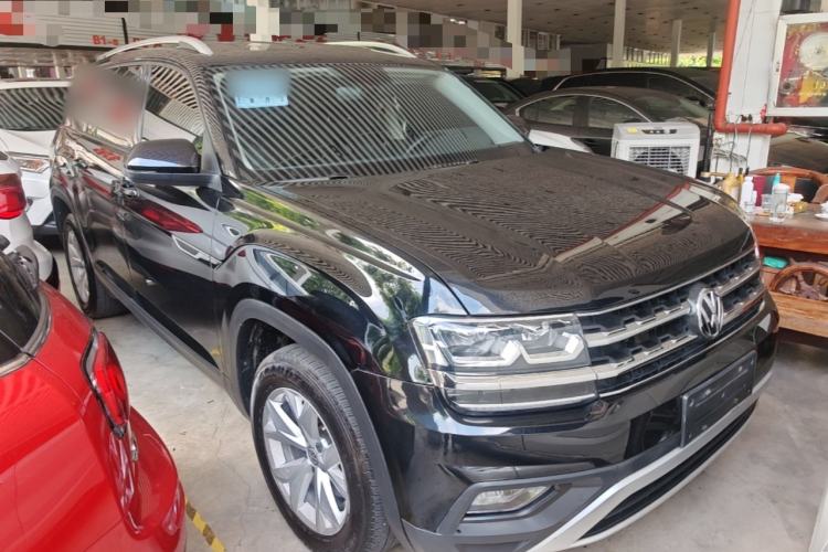 Used Volkswagen Teramont 2020 Revised Version 330TSI Two-Wheel Drive Comfort Edition Front Right 45 Deg