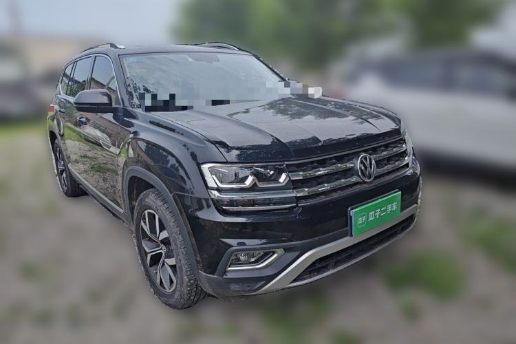Used Volkswagen Teramont 2020 Revised Version 330TSI Two-Wheel Drive Luxury Edition Front Right 45 Deg