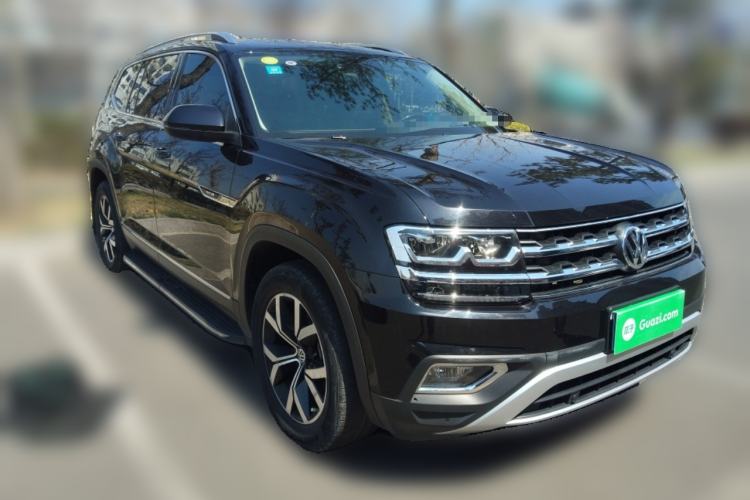 Used Volkswagen Teramont 2020 380TSI Four-Wheel Drive Luxury Version China VI Standard Front Right 45 Deg