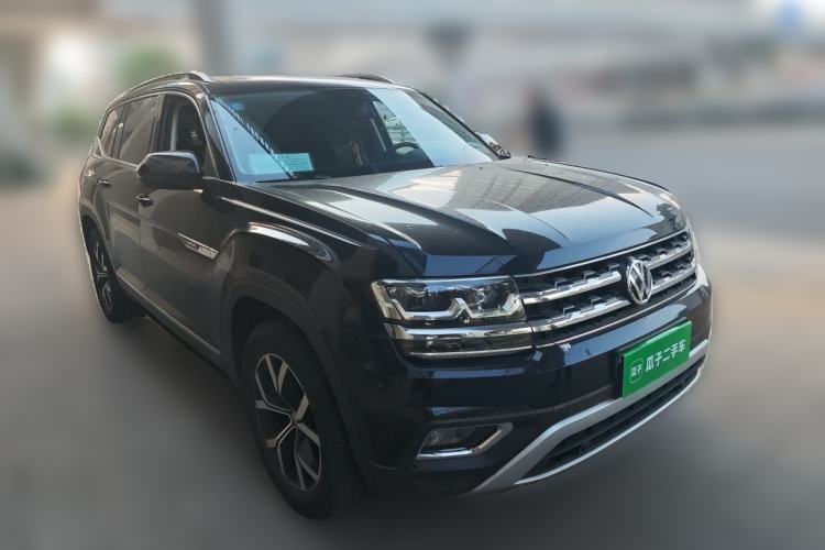 Used Volkswagen Teramont 2020 380TSI Four-Wheel Drive Luxury Version China VI Standard Front Right 45 Deg