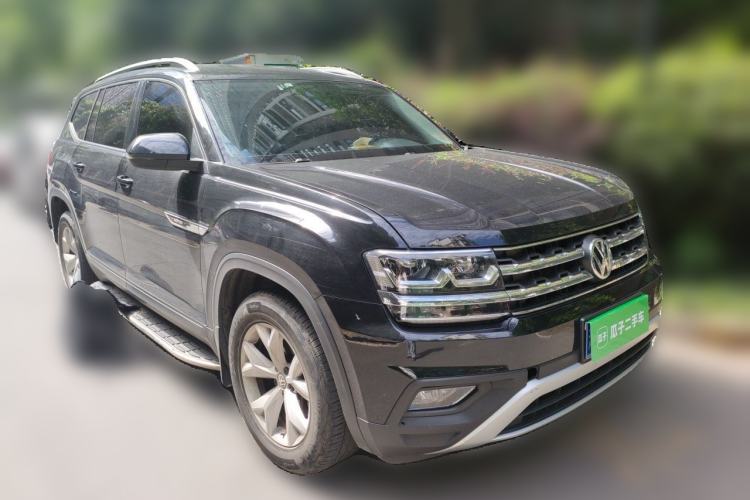 Used Volkswagen Teramont 2020 Revised Version 380TSI Four-Wheel Drive Comfort Edition Front Right 45 Deg