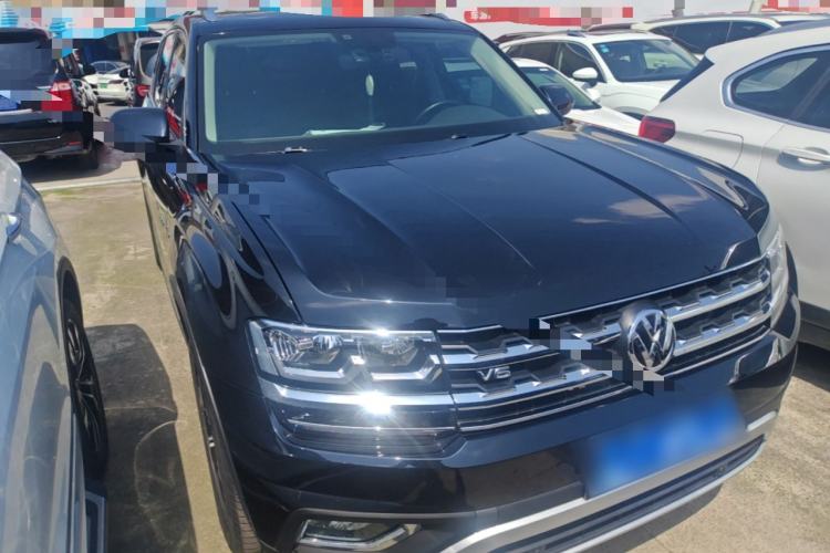 Used Volkswagen Teramont 2020 530 V6 Four-Wheel Drive Luxury Version China VI Standard Front Right 45 Deg