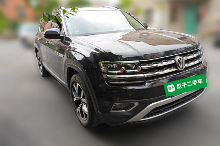 Used Volkswagen Teramont 2020 Revised Version 380TSI Four-Wheel Drive Luxury Edition Front Right 45 Deg