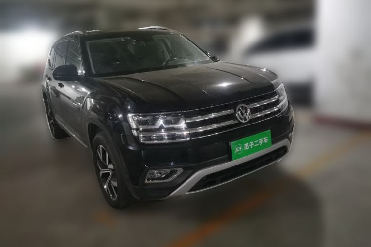 Used Volkswagen Teramont 2020 Revised Version 330TSI Two-Wheel Drive Luxury Edition Front Right 45 Deg