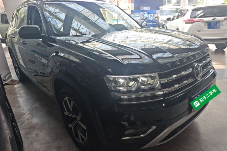 Used Volkswagen Teramont 2020 380TSI Four-Wheel Drive Luxury Version China VI Standard Front Right 45 Deg