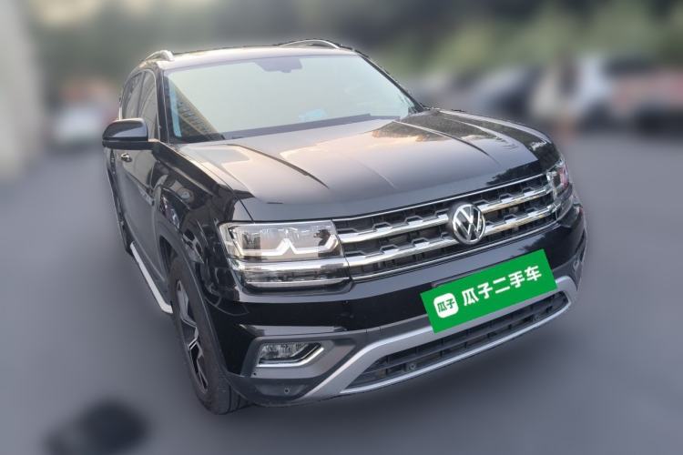 Used Volkswagen Teramont 2020 380TSI Four-Wheel Drive Luxury Version China VI Standard Front Right 45 Deg
