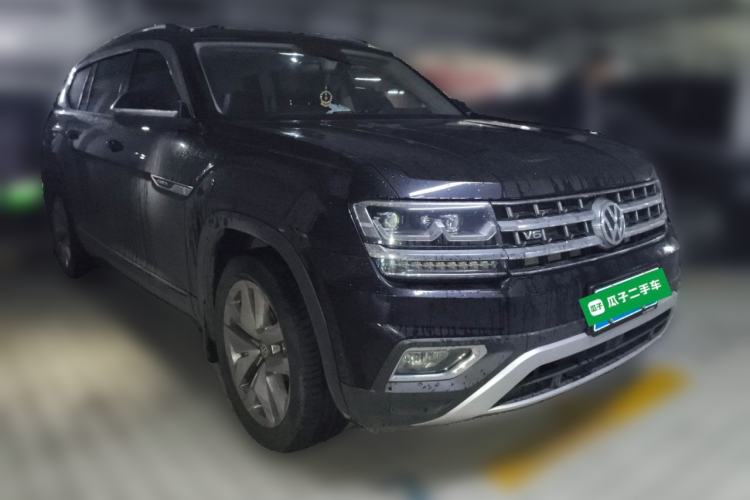 Used Volkswagen Teramont 2020 530 V6 Four-Wheel Drive Prestige Flagship Edition China VI Standard Front Right 45 Deg