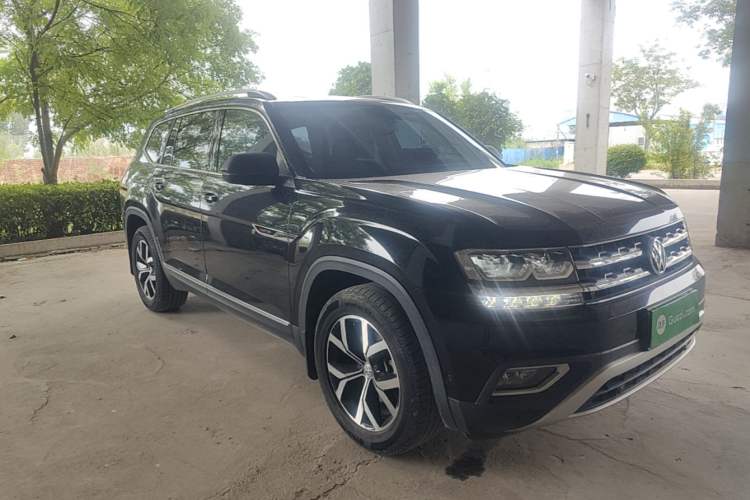 Used Volkswagen Teramont 2020 380TSI Four-Wheel Drive Luxury Version China VI Standard Front Right 45 Deg
