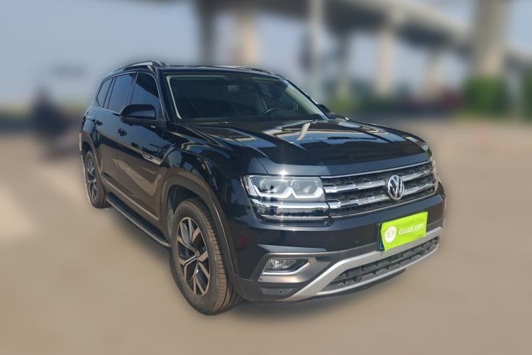 Used Volkswagen Teramont 2020 380TSI Four-Wheel Drive Luxury Version China VI Standard Front Right 45 Deg