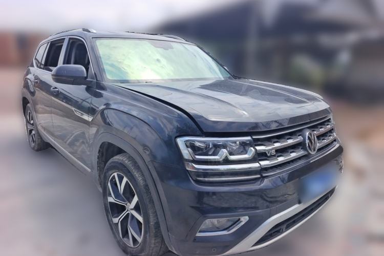 Used Volkswagen Teramont 2020 380TSI Four-Wheel Drive Luxury Version China VI Standard Front Right 45 Deg