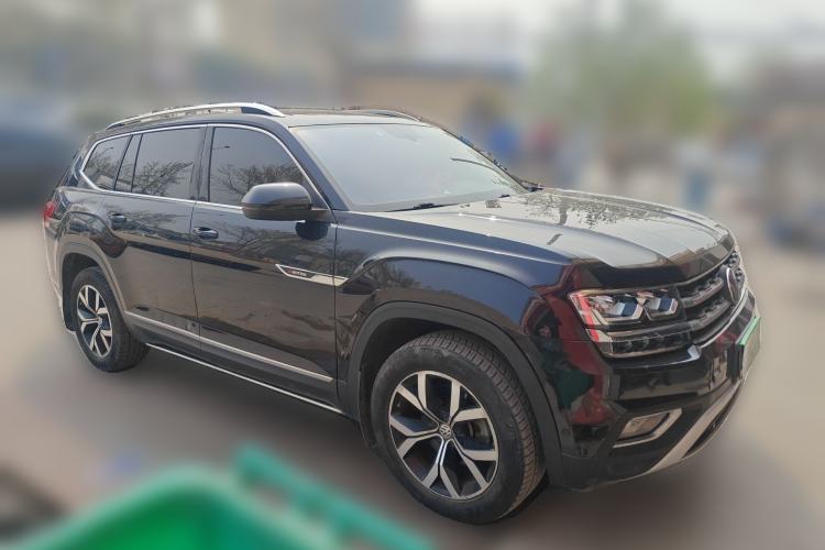 Used Volkswagen Teramont 2020 380TSI Four-Wheel Drive Luxury Version China VI Standard Front Right 45 Deg