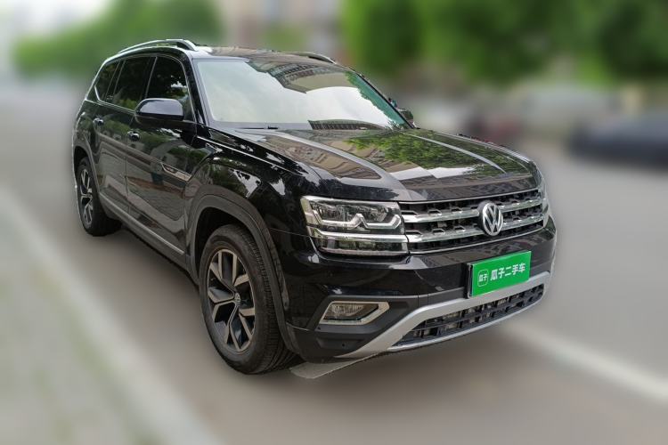 Used Volkswagen Teramont 2020 380TSI Four-Wheel Drive Luxury Version China VI Standard Front Right 45 Deg
