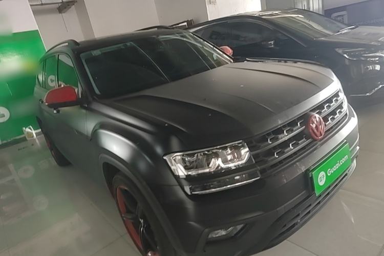 Used Volkswagen Teramont 2020 Revised Version 330TSI Two-Wheel Drive Luxury Edition Front Right 45 Deg