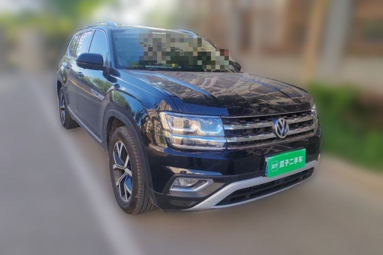 Used Volkswagen Teramont 2020 380TSI Four-Wheel Drive Luxury Version China VI Standard Front Right 45 Deg