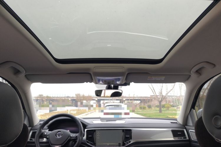 Used Volkswagen Teramont 2020 380TSI Four-Wheel Drive Luxury Version China VI Standard Headliner
