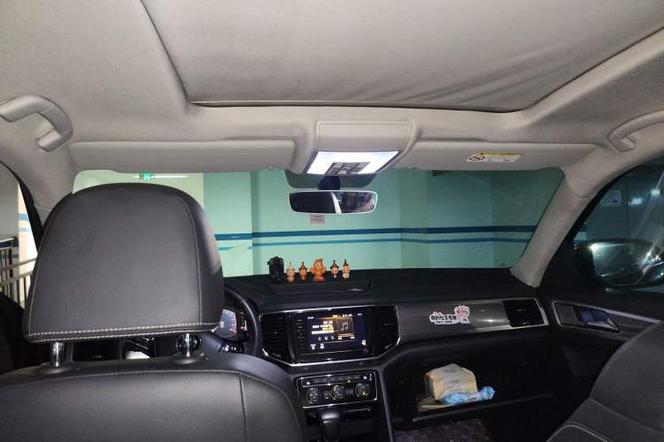 Used Volkswagen Teramont 2020 380TSI Four-Wheel Drive Luxury Version China VI Standard Headliner