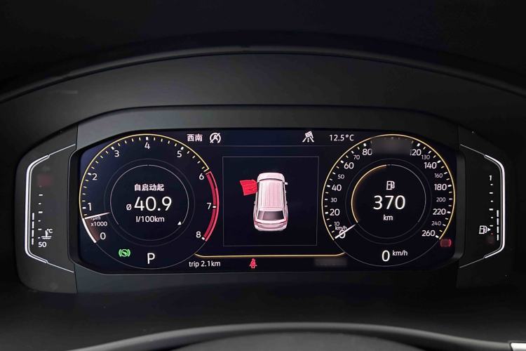Used Volkswagen Teramont 2020 380TSI Four-Wheel Drive Luxury Version China VI Standard Instrument Cluster