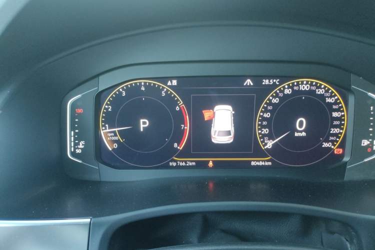 Used Volkswagen Teramont 2020 380TSI Four-Wheel Drive Luxury Version China VI Standard Instrument Cluster