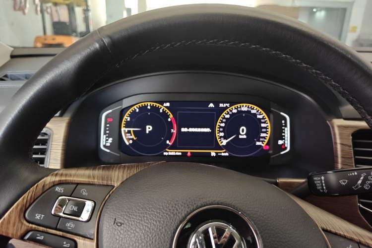 Used Volkswagen Teramont 2020 530 V6 Four-Wheel Drive Luxury Version China VI Standard Instrument Cluster