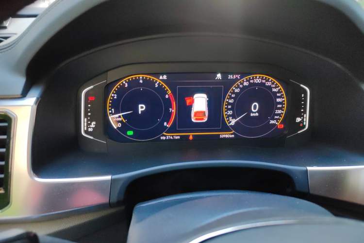 Used Volkswagen Teramont 2020 380TSI Four-Wheel Drive Luxury Version China VI Standard Instrument Cluster