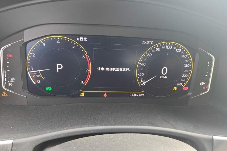 Used Volkswagen Teramont 2020 Revised Version 330TSI Two-Wheel Drive Luxury Edition Instrument Cluster
