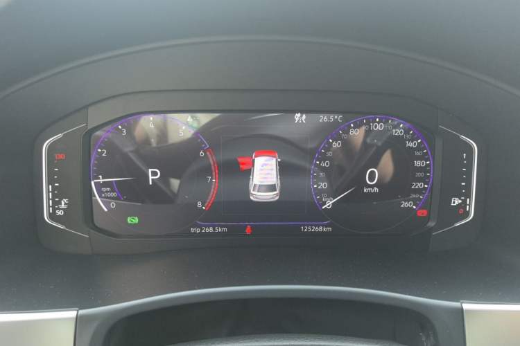 Used Volkswagen Teramont 2020 380TSI Four-Wheel Drive Luxury Version China VI Standard Instrument Cluster