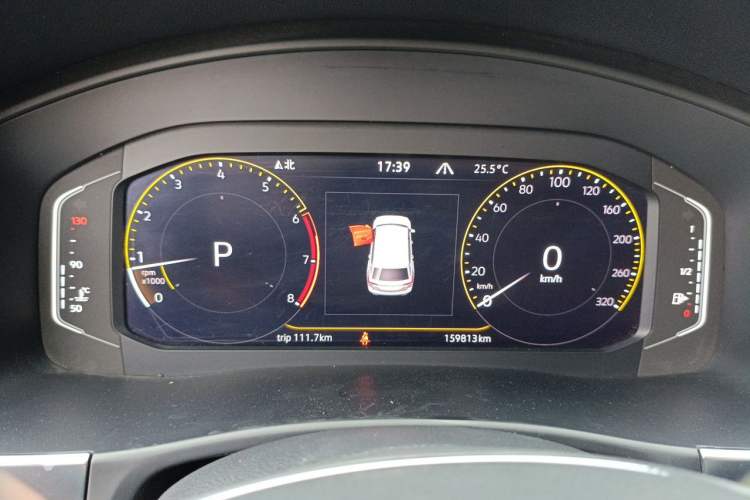 Used Volkswagen Teramont 2020 Revised Version 380TSI Four-Wheel Drive Luxury Edition Instrument Cluster