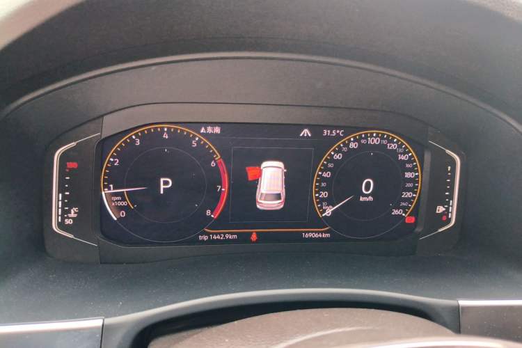 Used Volkswagen Teramont 2020 380TSI Four-Wheel Drive Luxury Version China VI Standard Instrument Cluster