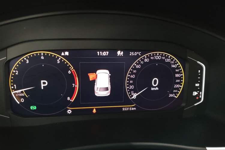 Used Volkswagen Teramont 2020 Revised Version 380TSI Four-Wheel Drive Comfort Edition Instrument Cluster