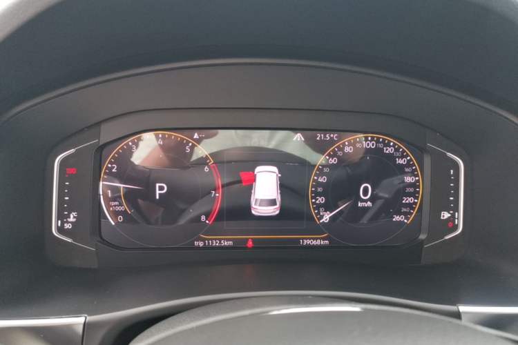 Used Volkswagen Teramont 2020 530 V6 Four-Wheel Drive Luxury Edition China V Standard Instrument Cluster