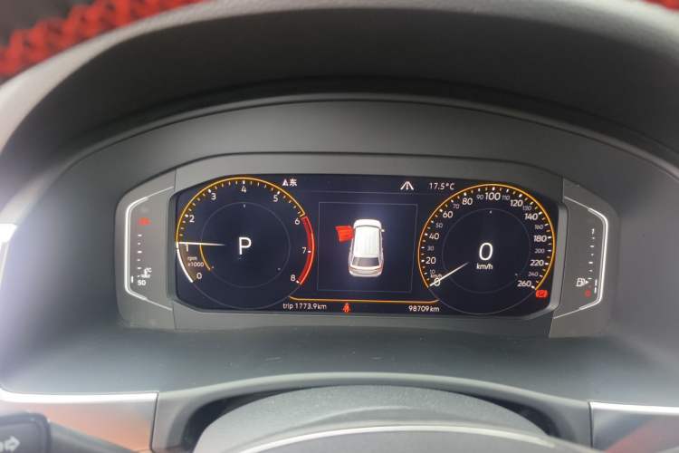 Used Volkswagen Teramont 2020 380TSI Four-Wheel Drive Comfort Edition China VI Standard Instrument Cluster