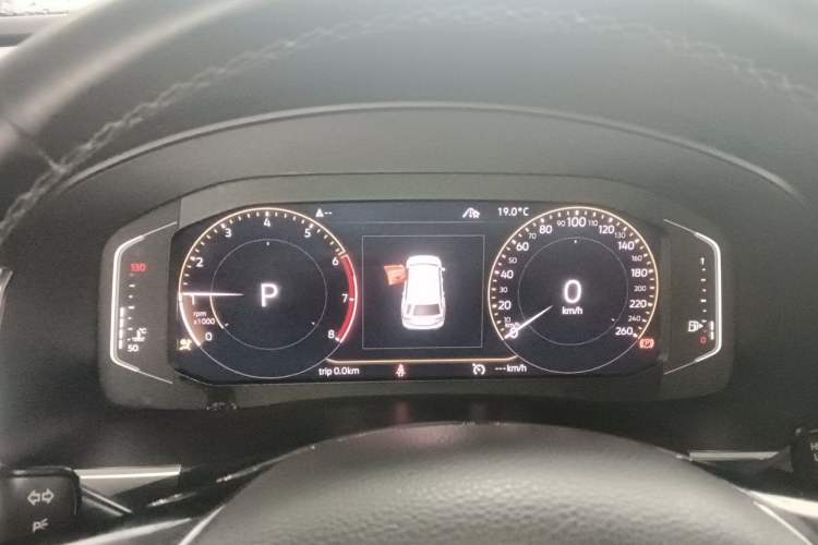 Used Volkswagen Teramont 2020 380TSI Four-Wheel Drive Luxury Version China VI Standard Instrument Cluster