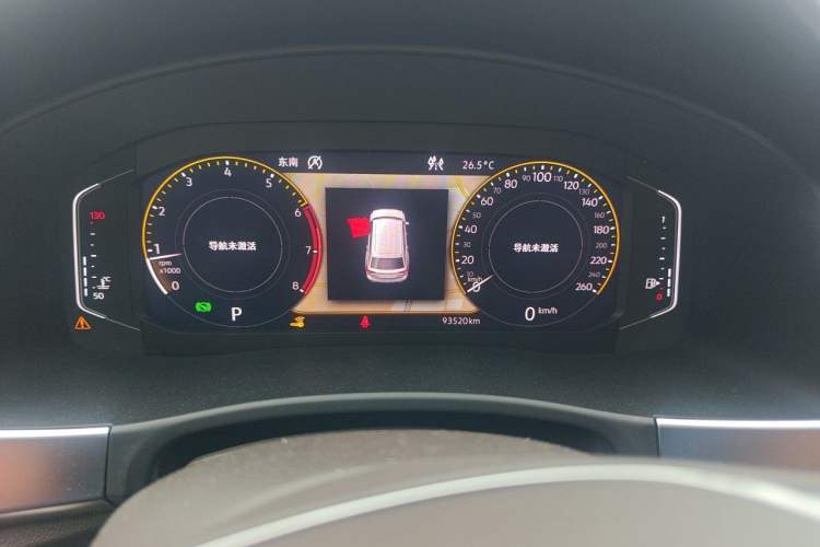Used Volkswagen Teramont 2020 530 V6 Four-Wheel Drive Luxury Version China VI Standard Instrument Cluster