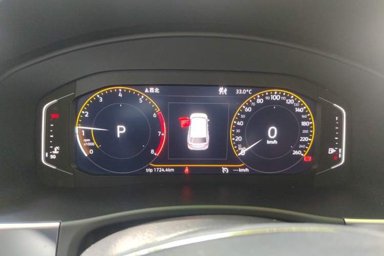 Used Volkswagen Teramont 2020 380TSI Four-Wheel Drive Luxury Version China VI Standard Instrument Cluster