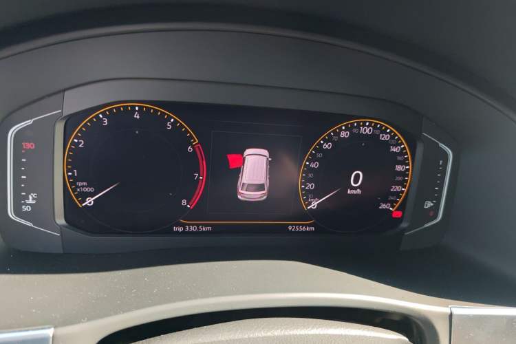 Used Volkswagen Teramont 2020 380TSI Four-Wheel Drive Comfort Edition China VI Standard Instrument Cluster
