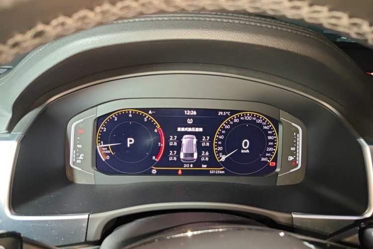 Used Volkswagen Teramont 2020 Revised Version 330TSI Two-Wheel Drive Comfort Edition Instrument Cluster