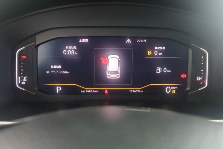 Used Volkswagen Teramont 2020 380TSI Four-Wheel Drive Luxury Version China VI Standard Instrument Cluster