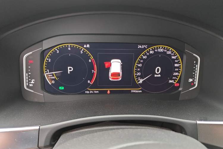 Used Volkswagen Teramont 2020 330TSI Two-Wheel-Drive Luxury Edition China VI Standard Instrument Cluster