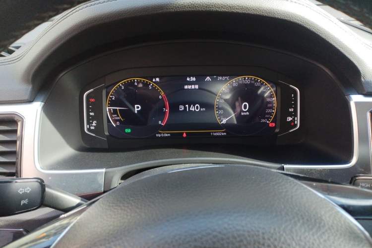 Used Volkswagen Teramont 2020 Revised Version 380TSI Four-Wheel Drive Luxury Edition Instrument Cluster