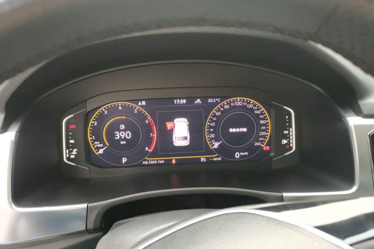 Used Volkswagen Teramont 2020 Revised Version 530 V6 Four-Wheel Drive Luxury Edition Instrument Cluster