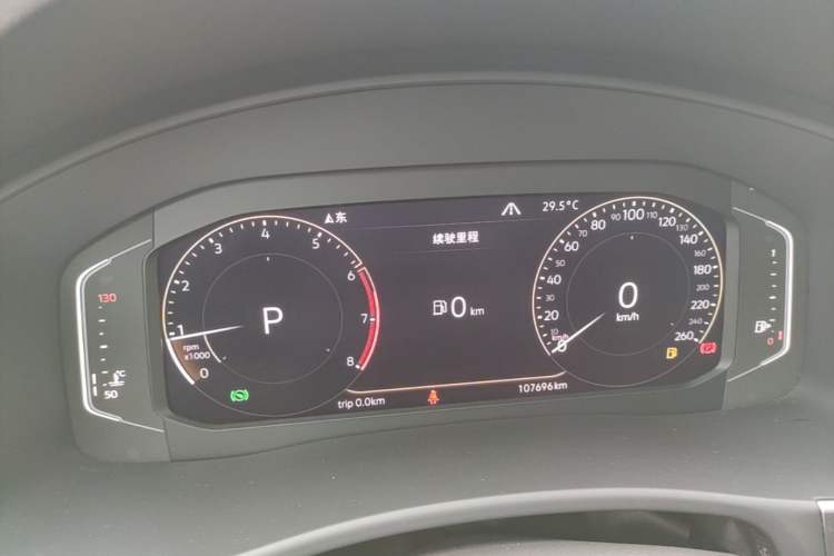 Used Volkswagen Teramont 2020 380TSI Four-Wheel Drive Luxury Version China VI Standard Instrument Cluster