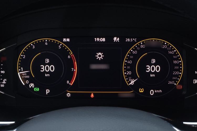 Used Volkswagen Teramont 2020 Revised Version 380TSI Four-Wheel Drive Comfort Edition Instrument Cluster