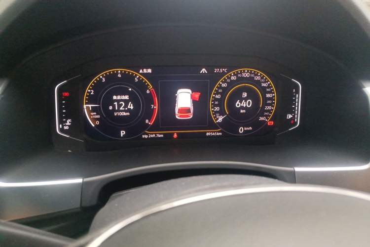 Used Volkswagen Teramont 2020 380TSI Four-Wheel Drive Luxury Version China VI Standard Instrument Cluster