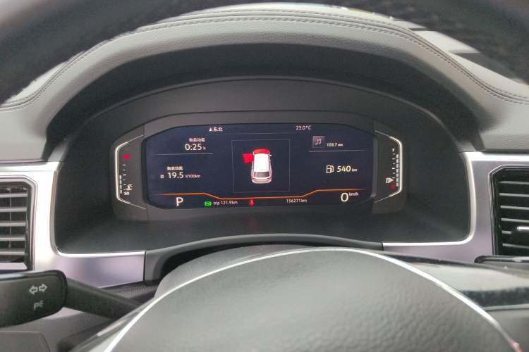 Used Volkswagen Teramont 2020 330TSI Two-Wheel-Drive Luxury Edition China VI Standard Instrument Cluster