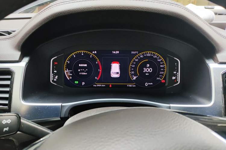 Used Volkswagen Teramont 2020 Revised Version 330TSI Two-Wheel Drive Luxury Edition Instrument Cluster
