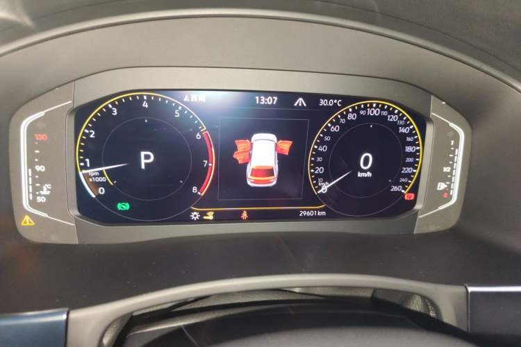 Used Volkswagen Teramont 2020 Revised Version 380TSI Four-Wheel Drive Luxury Edition Instrument Cluster
