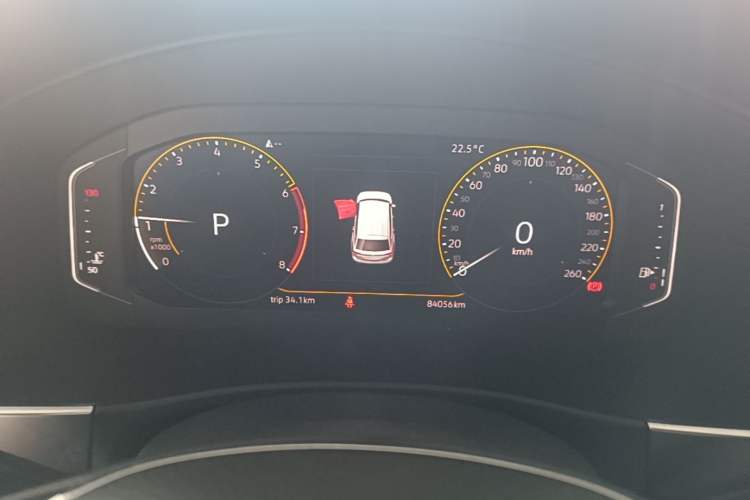 Used Volkswagen Teramont 2020 Revised Version 330TSI Two-Wheel Drive Luxury Edition Instrument Cluster