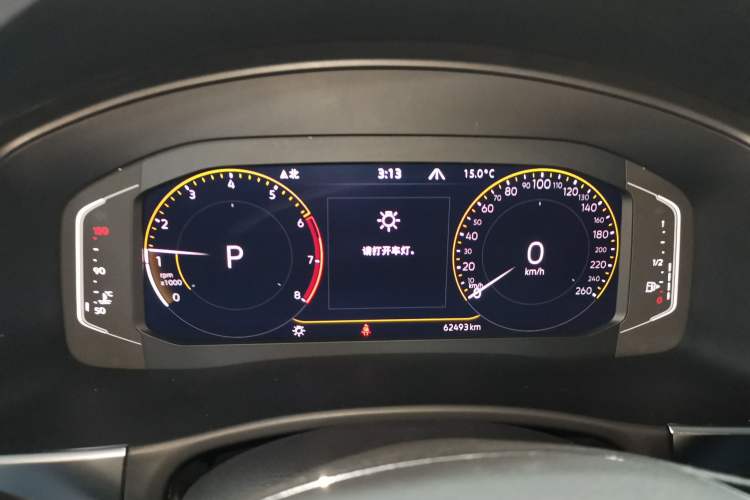 Used Volkswagen Teramont 2020 Revised Version 380TSI Four-Wheel Drive Luxury Edition Instrument Cluster