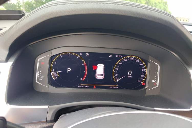 Used Volkswagen Teramont 2020 380TSI Four-Wheel Drive Comfort Edition China VI Standard Instrument Cluster